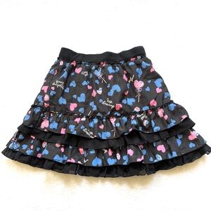 Mezzo Piano Skirt candy heart 130 lace kawaii gal Jfashion jirai kei anime